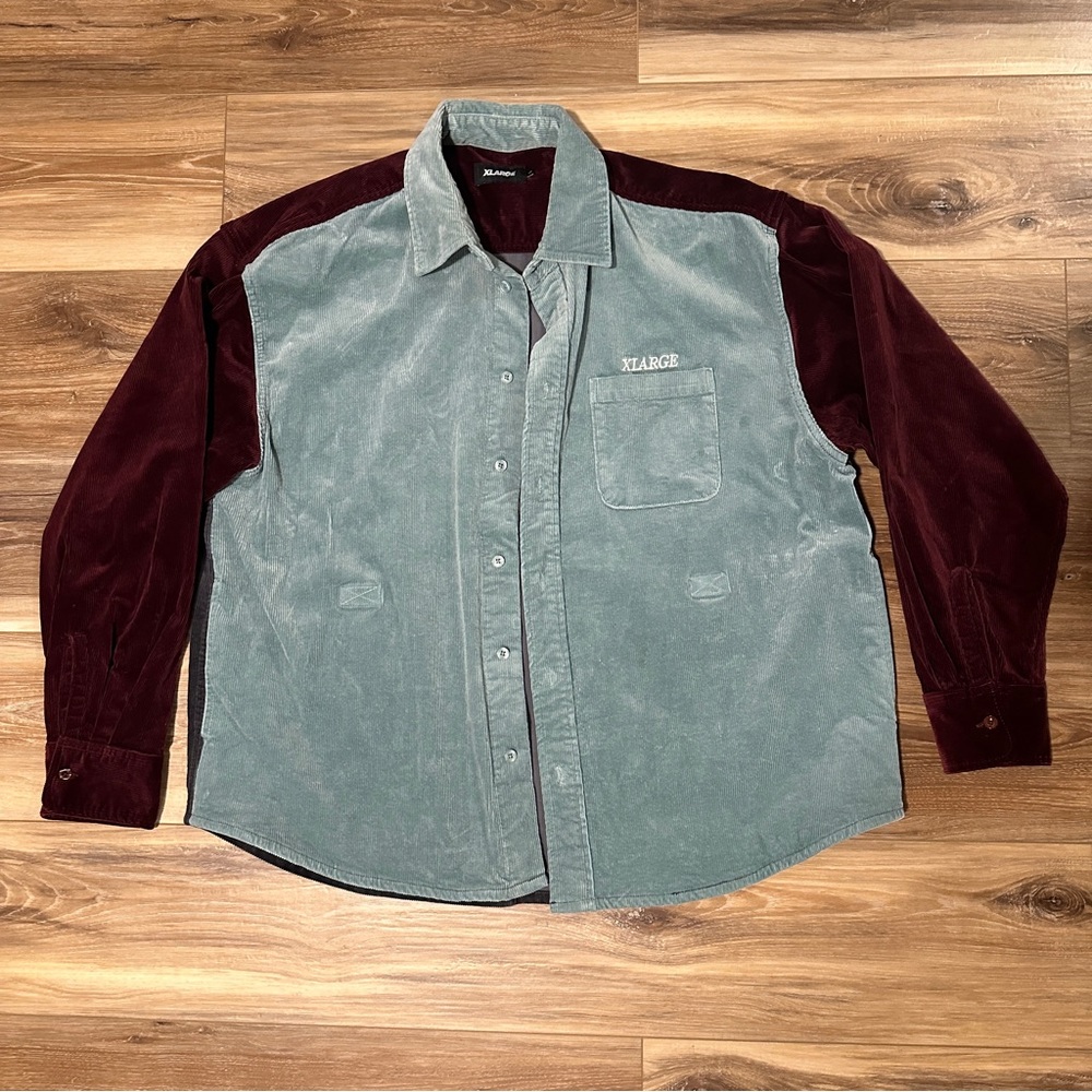 X-LARGE Long Sleeve Corduroy - Large